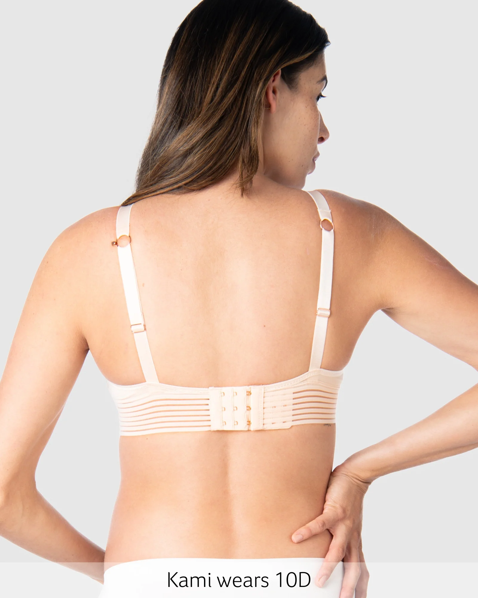 Ambition T-Shirt Nursing Bra - Shell - Image 5