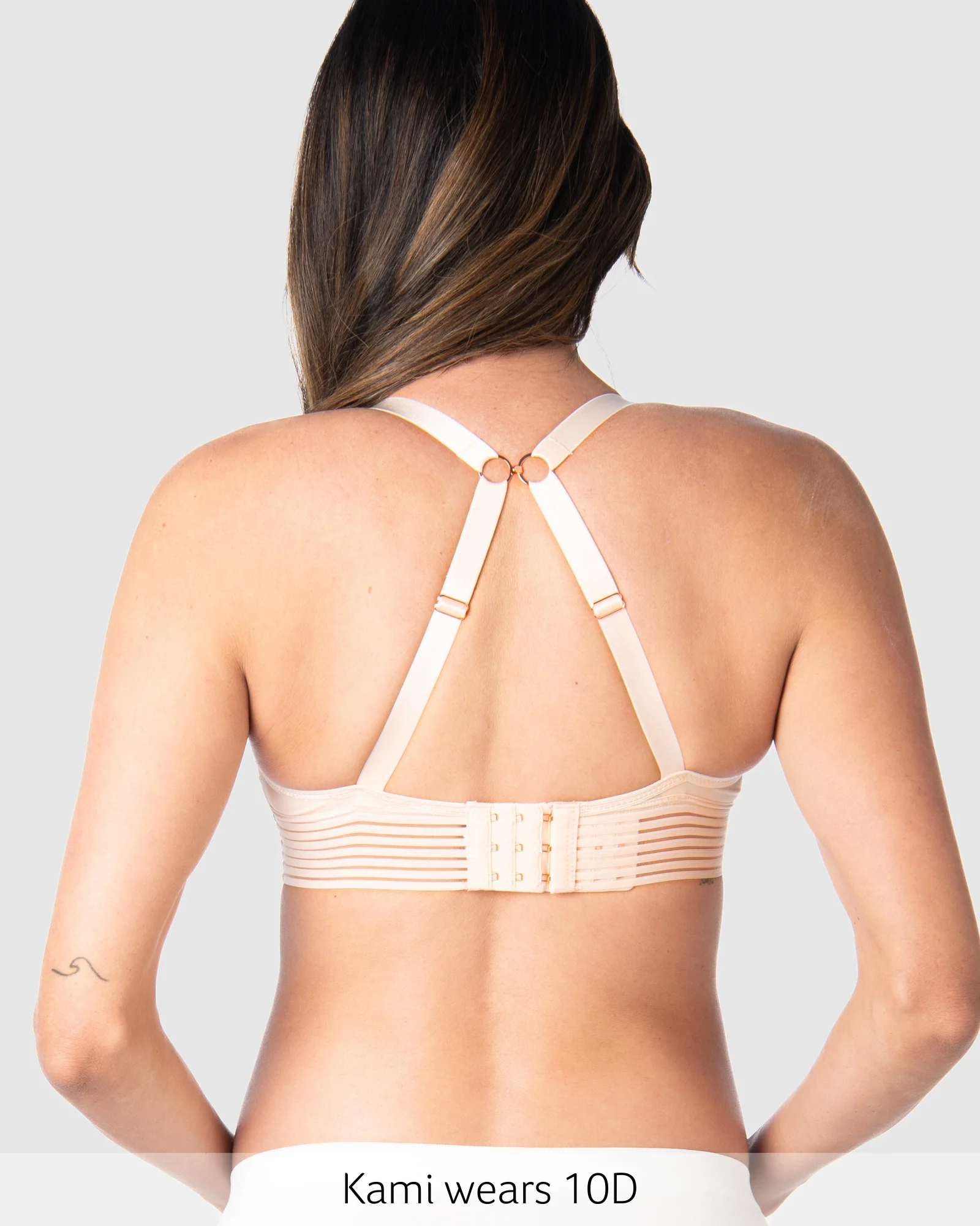 Ambition T-Shirt Nursing Bra - Shell - Image 6