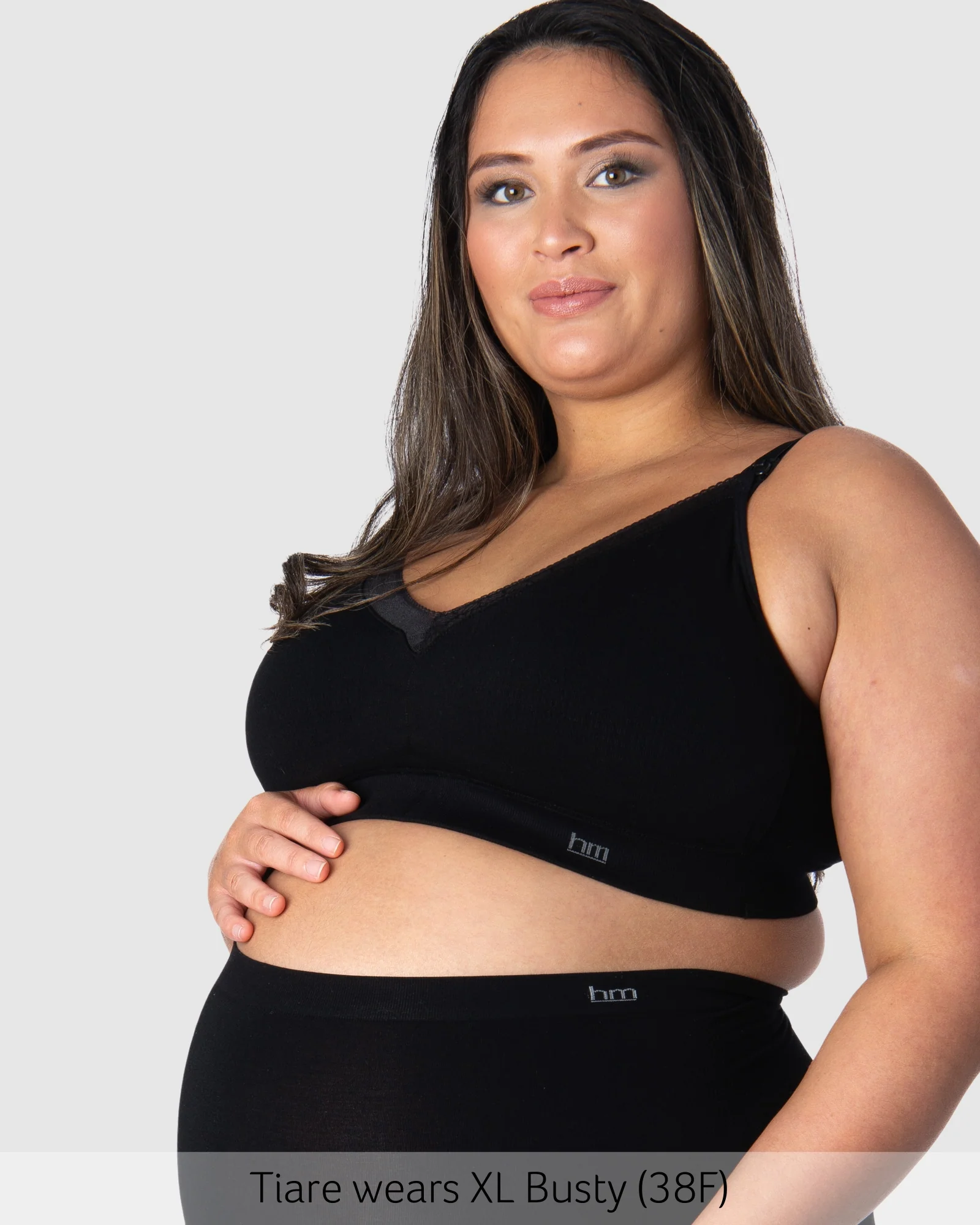 Caress FlexFit Nursing Bra - Black Busty - Image 7