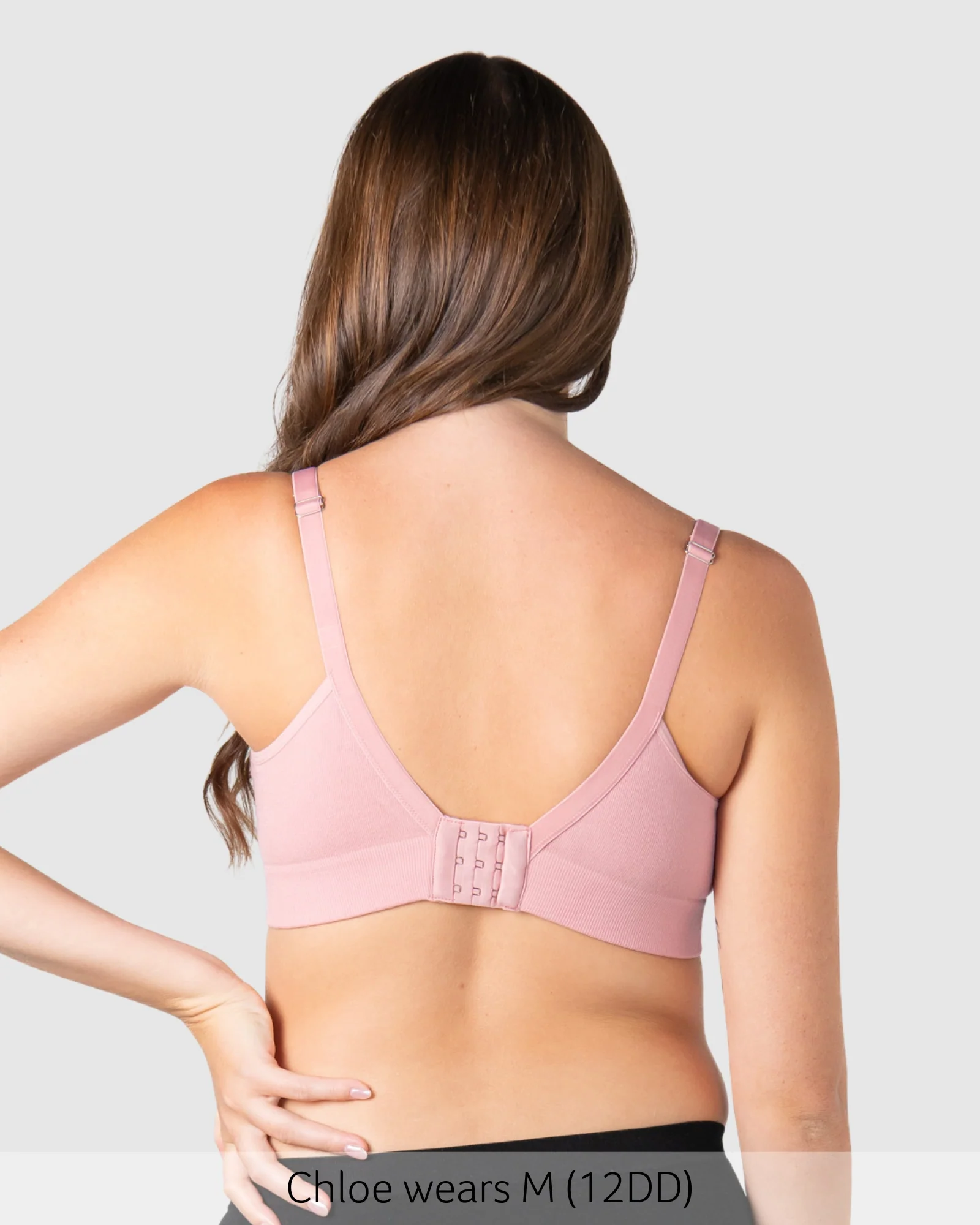 Caress FlexFit Nursing Bra - Petal Pink - Image 4
