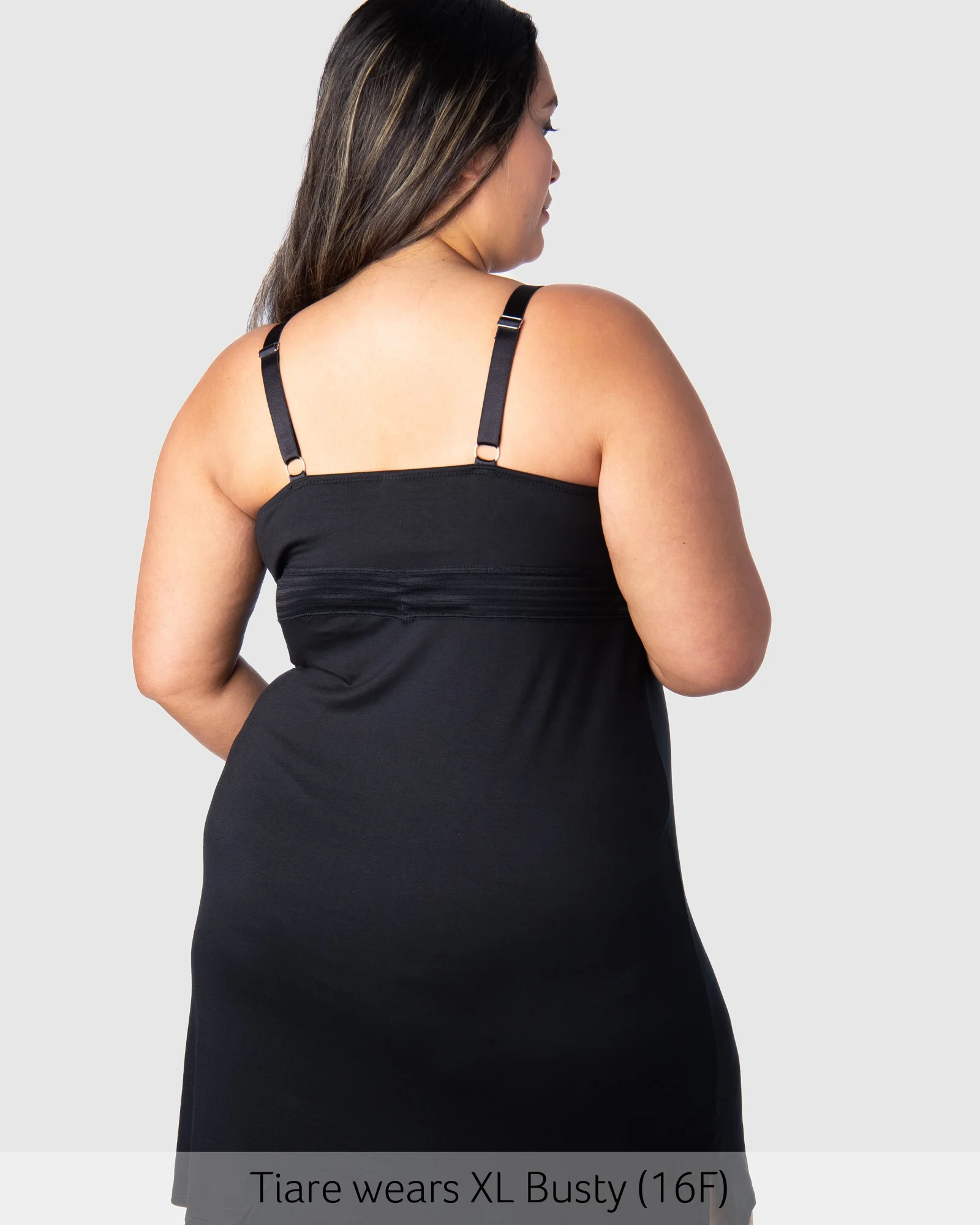 Dream Nursing Nightie - Black Busty - Image 6