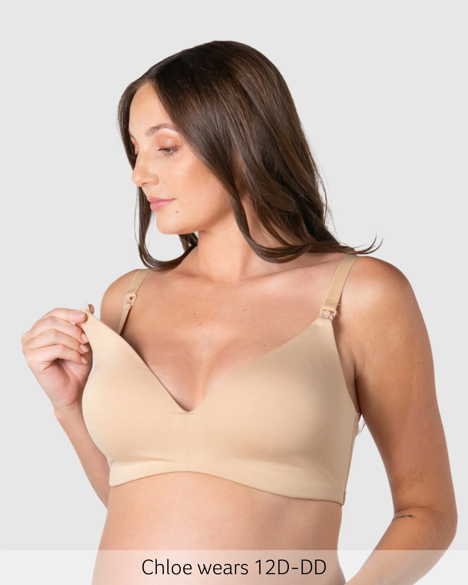 Embrace Leakproof Nursing Bra - Frappe - Image 3
