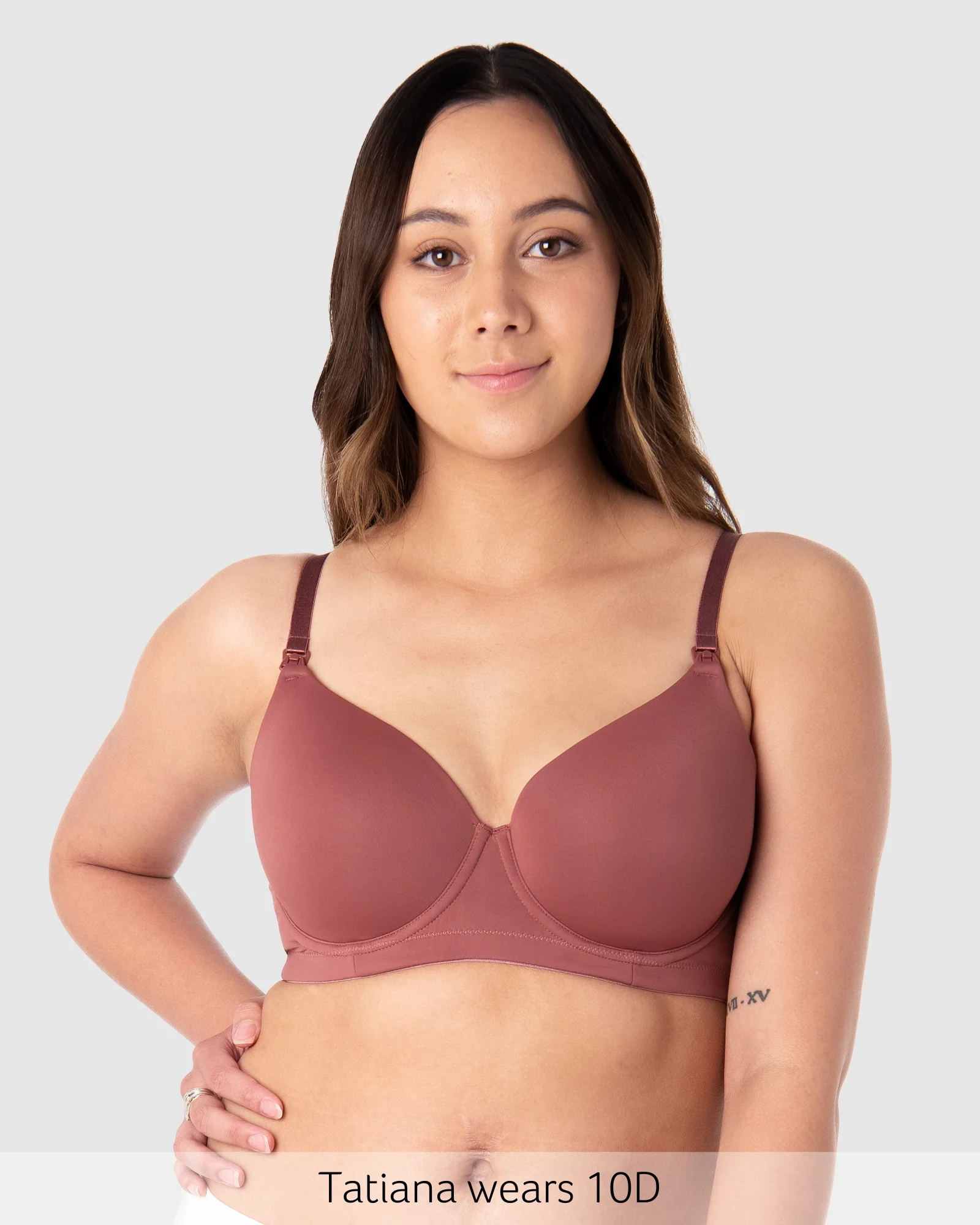 Forever Yours T-Shirt Nursing Bra - Spice - Image 6