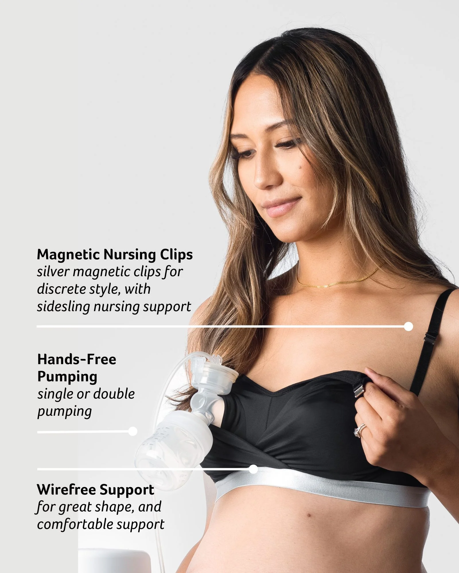 Freedom Pump Bra - Black - Image 6