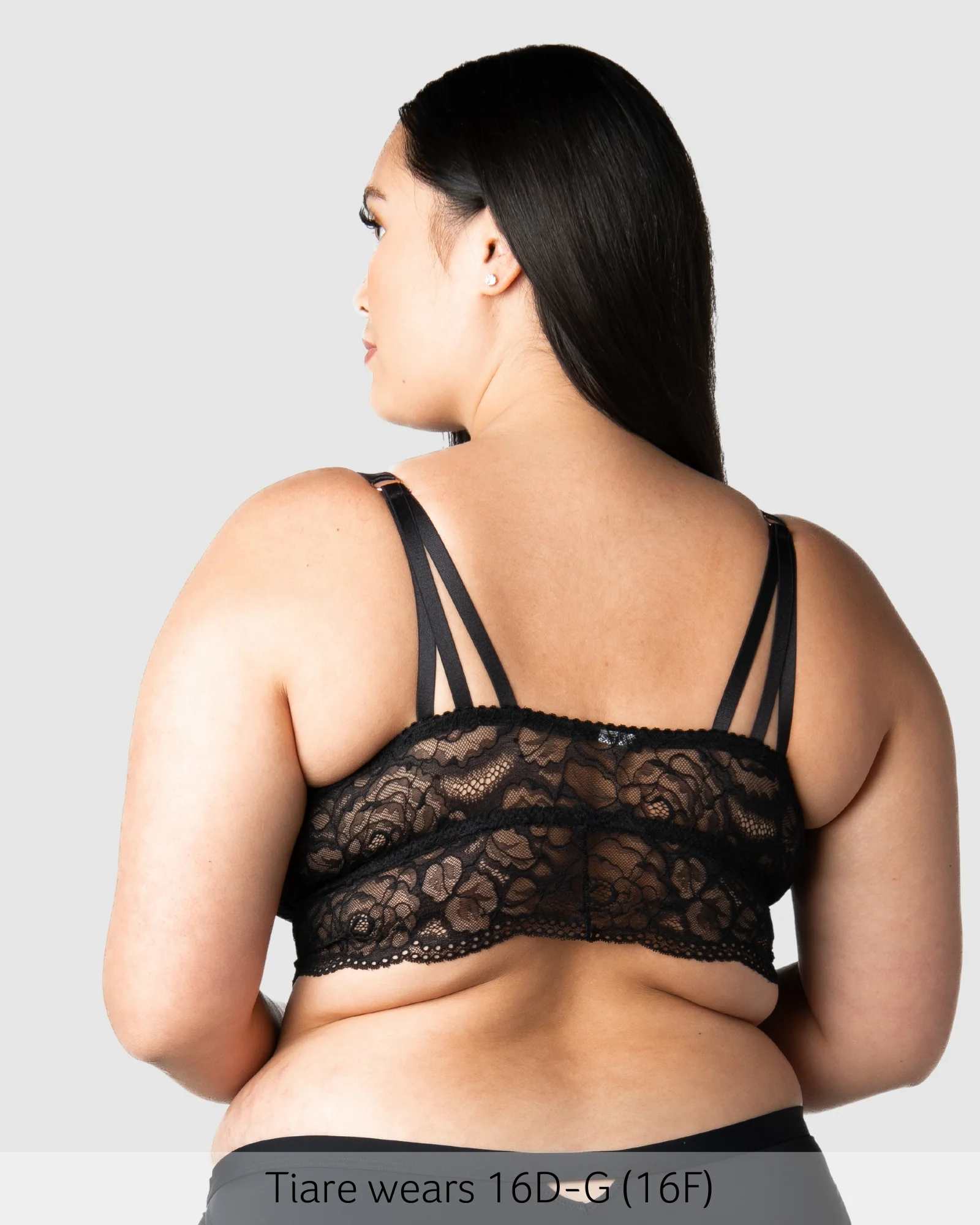 Heroine Multifit Maternity Bralette - Black - Image 5