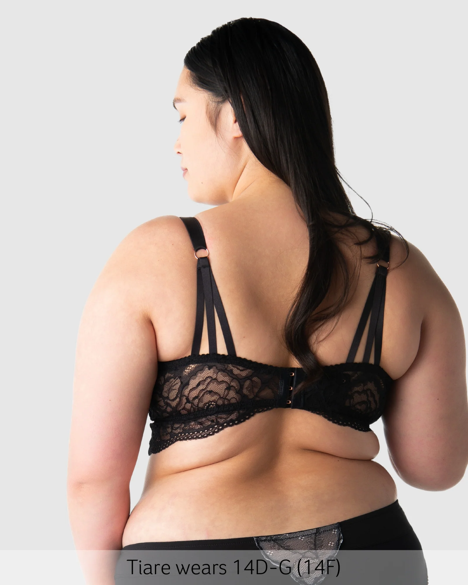 Heroine Multifit Nursing Bralette - Black - Image 6