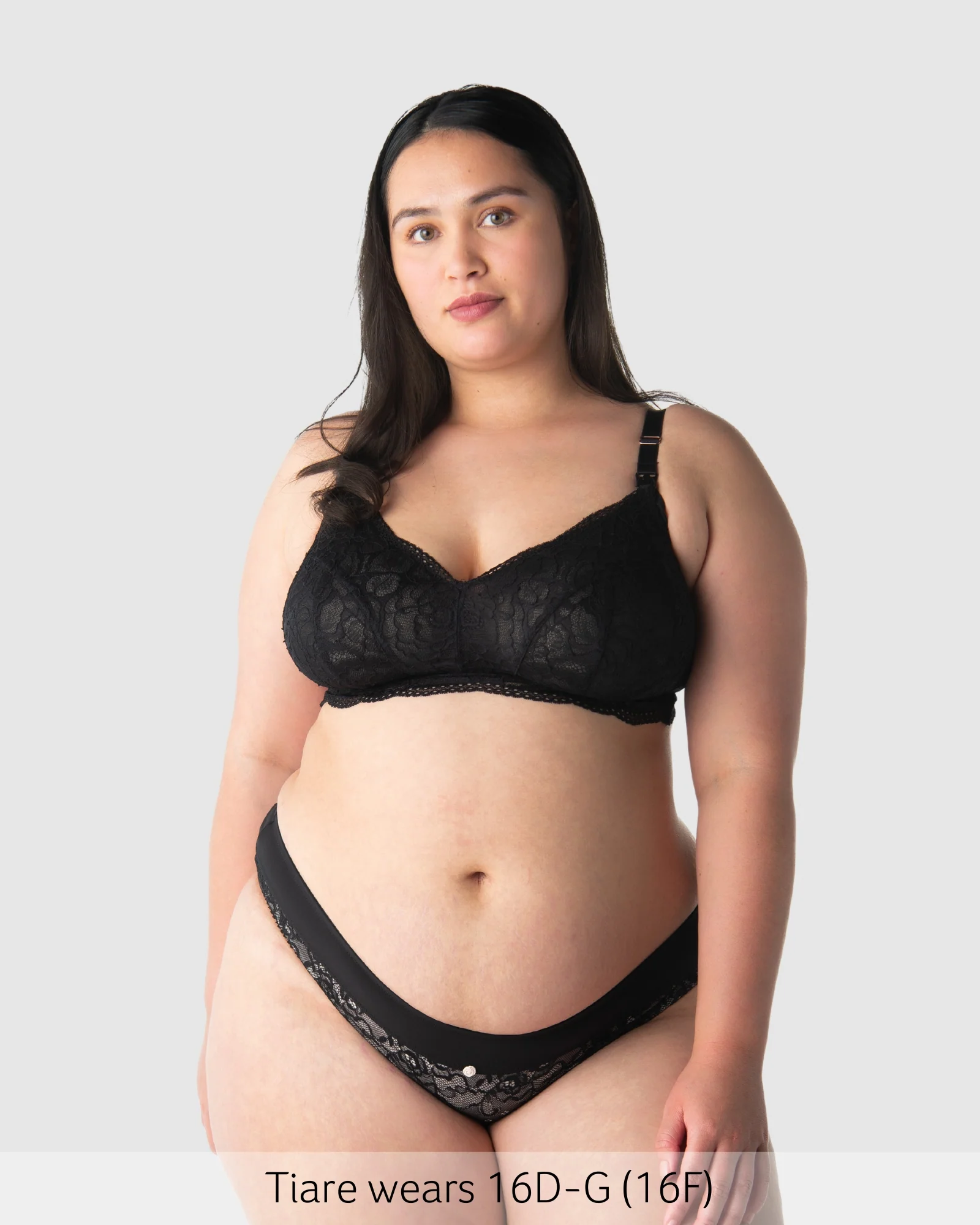 Heroine Multifit Nursing Bralette - Black - Image 7