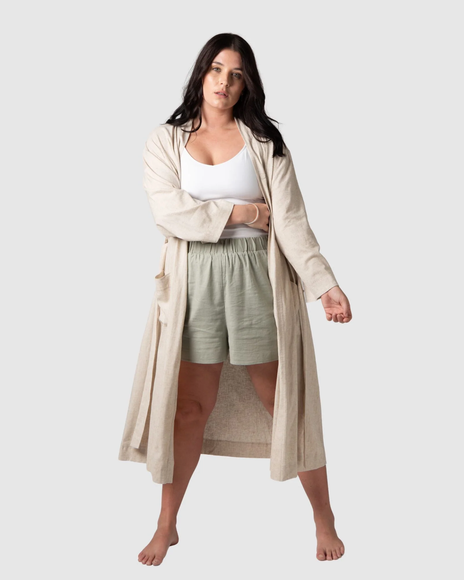 Lounge Short Sage - Image 7