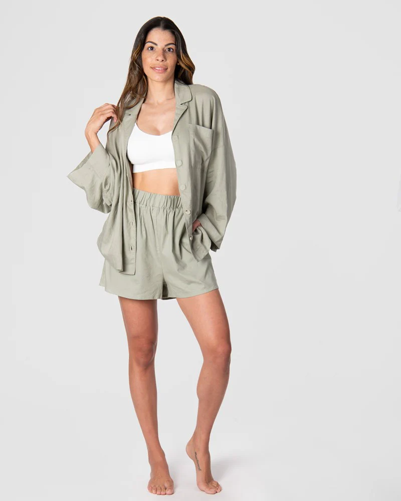 Lounge Top Sage - Image 5