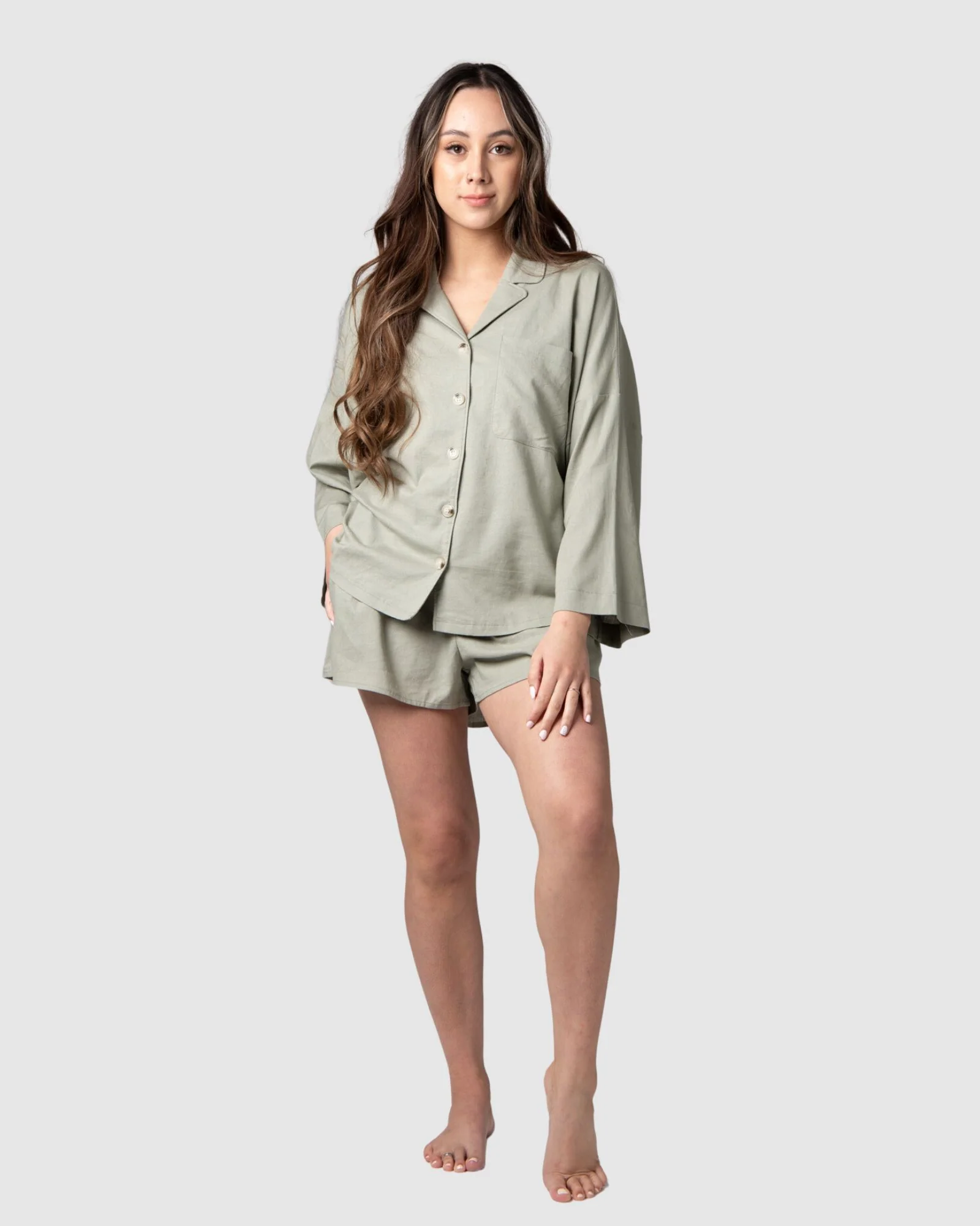 Lounge Top Sage - Image 7