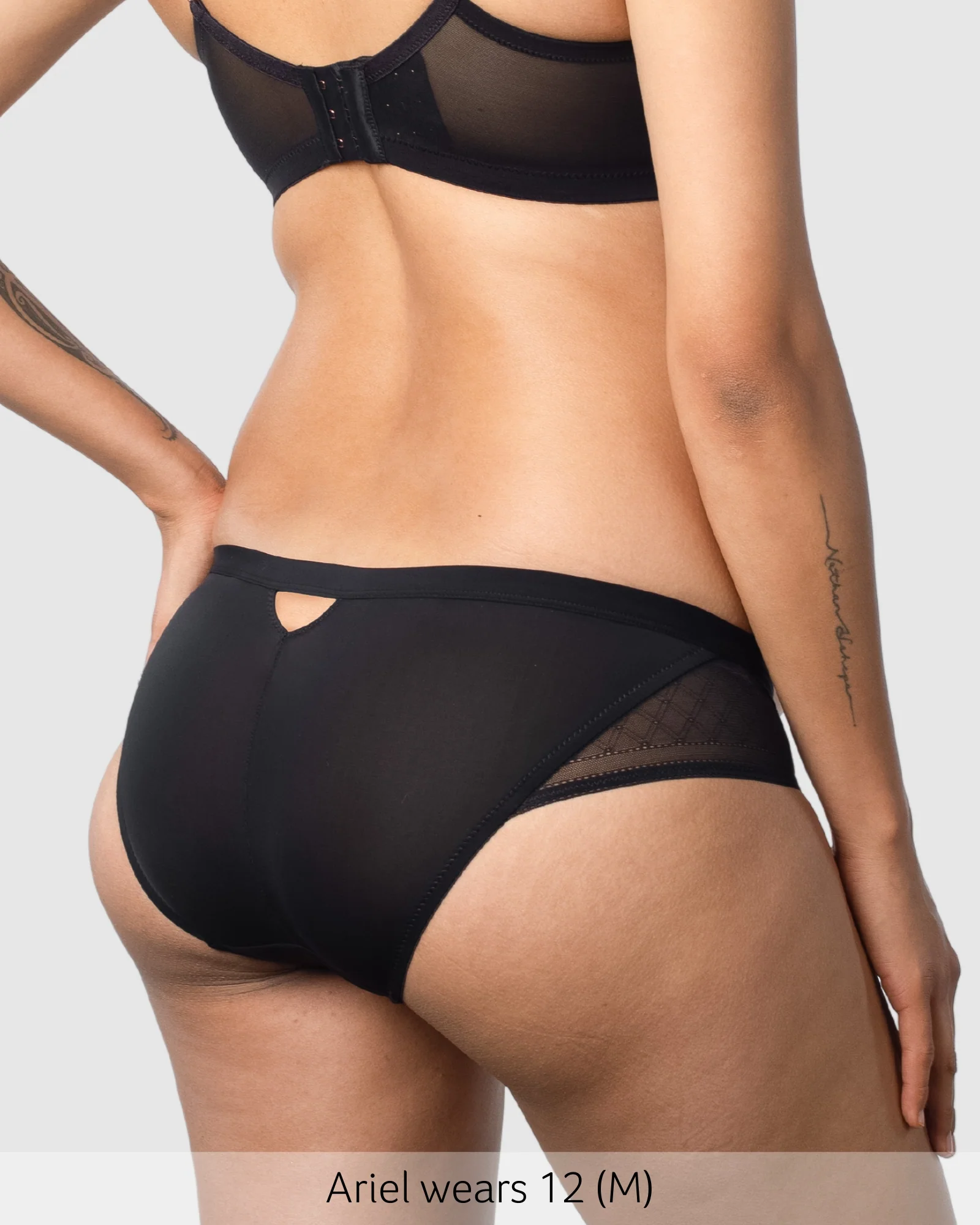 Lunar Bikini Brief - Black - Image 3