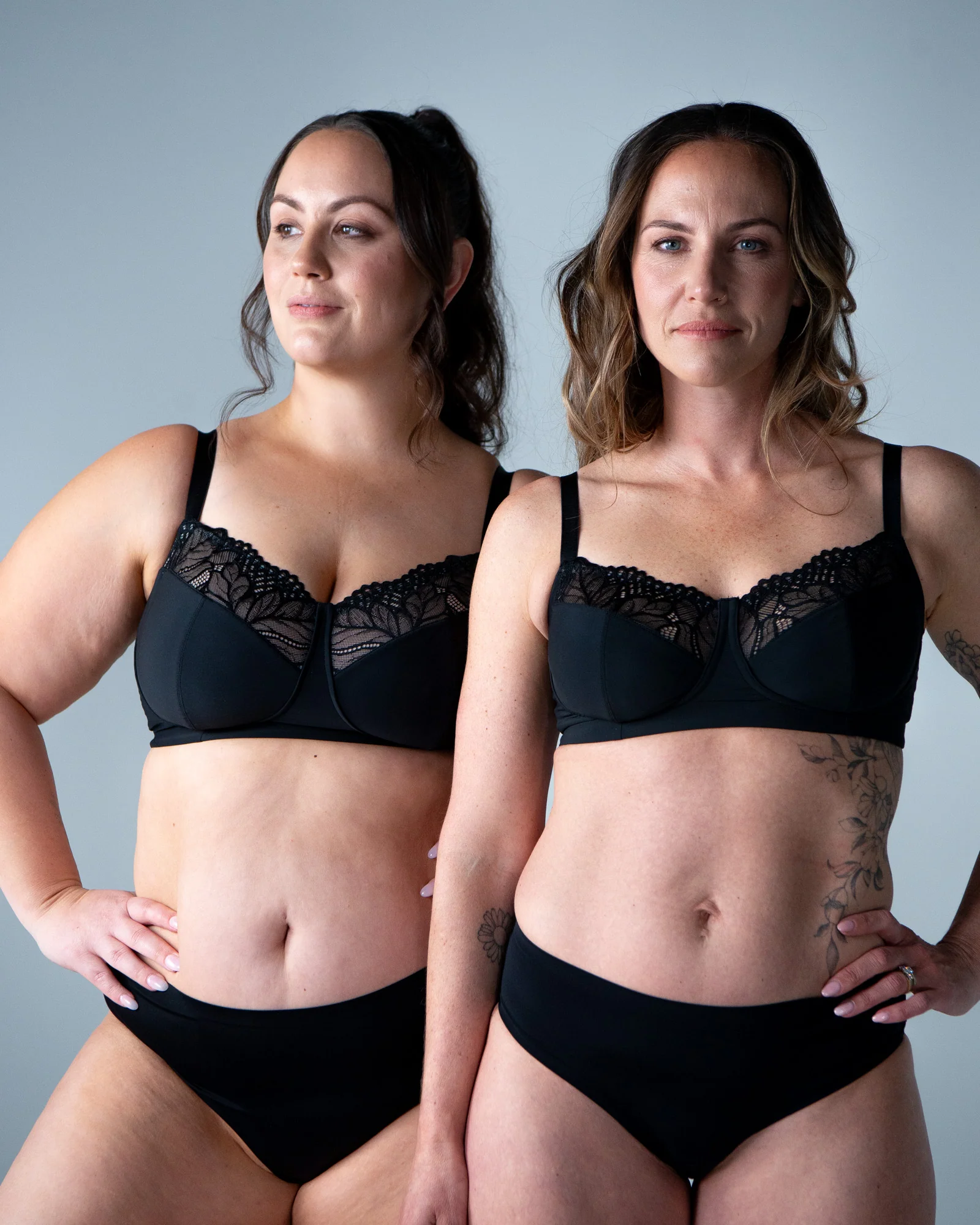 Luxe Wirefree Full Cup Bra - Black - Image 7