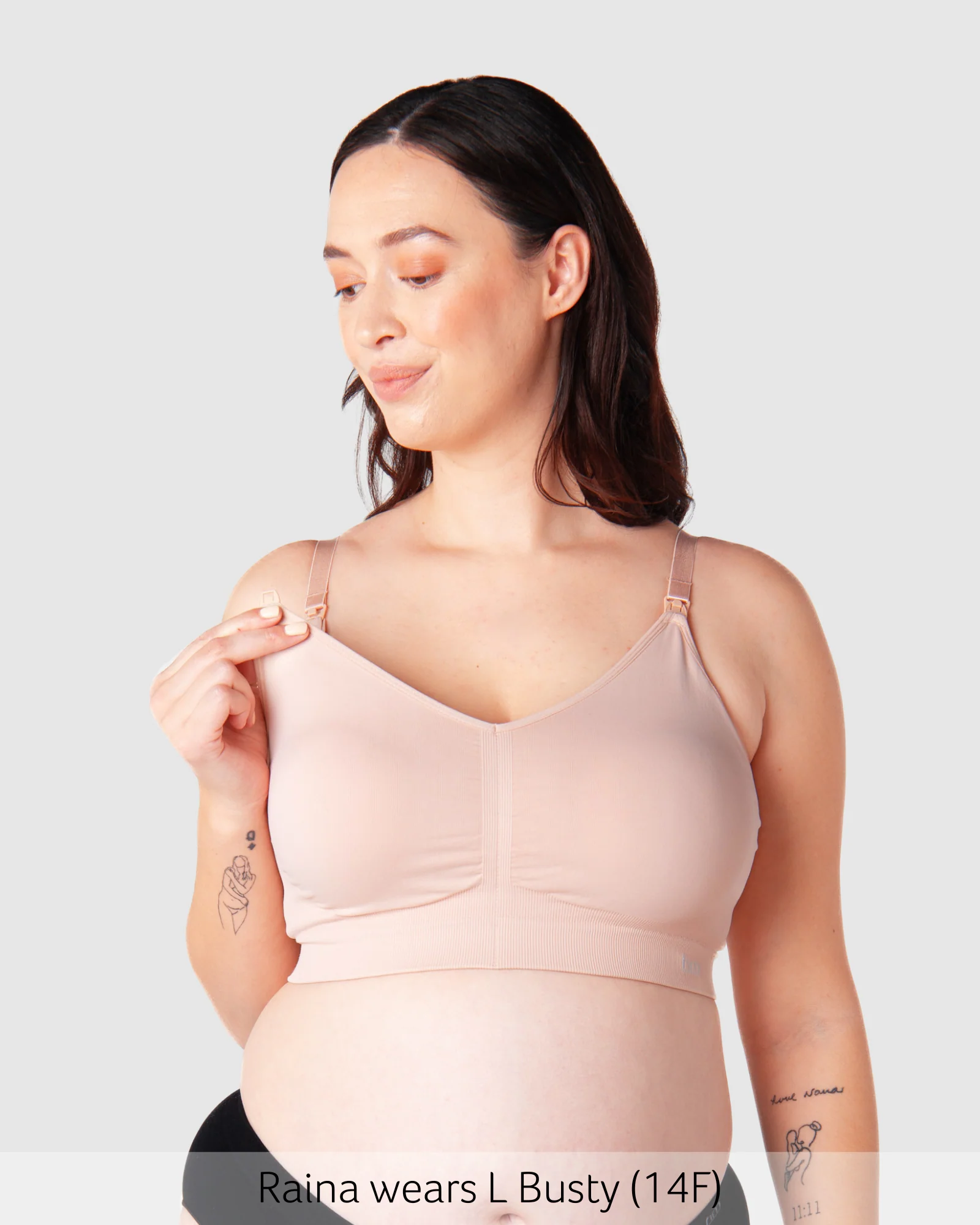 My Necessity 2.0 FlexFit Nursing Bra - Ballet Pink Busty - Image 3