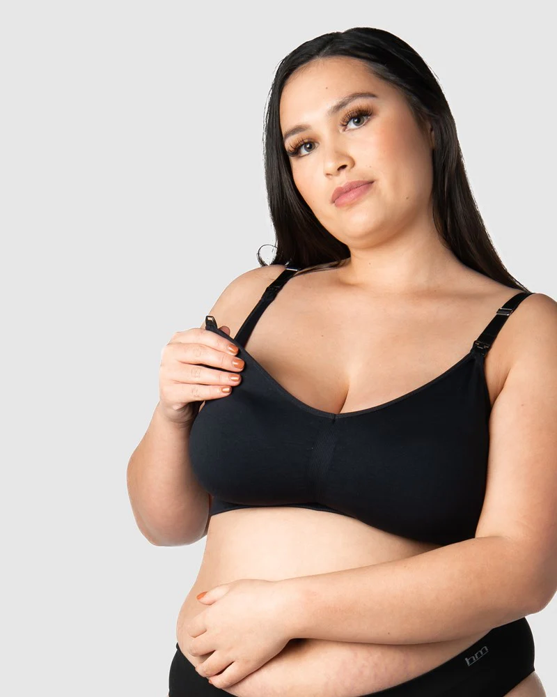My Necessity Wirefree Nursing Bra - Black Busty - Image 3