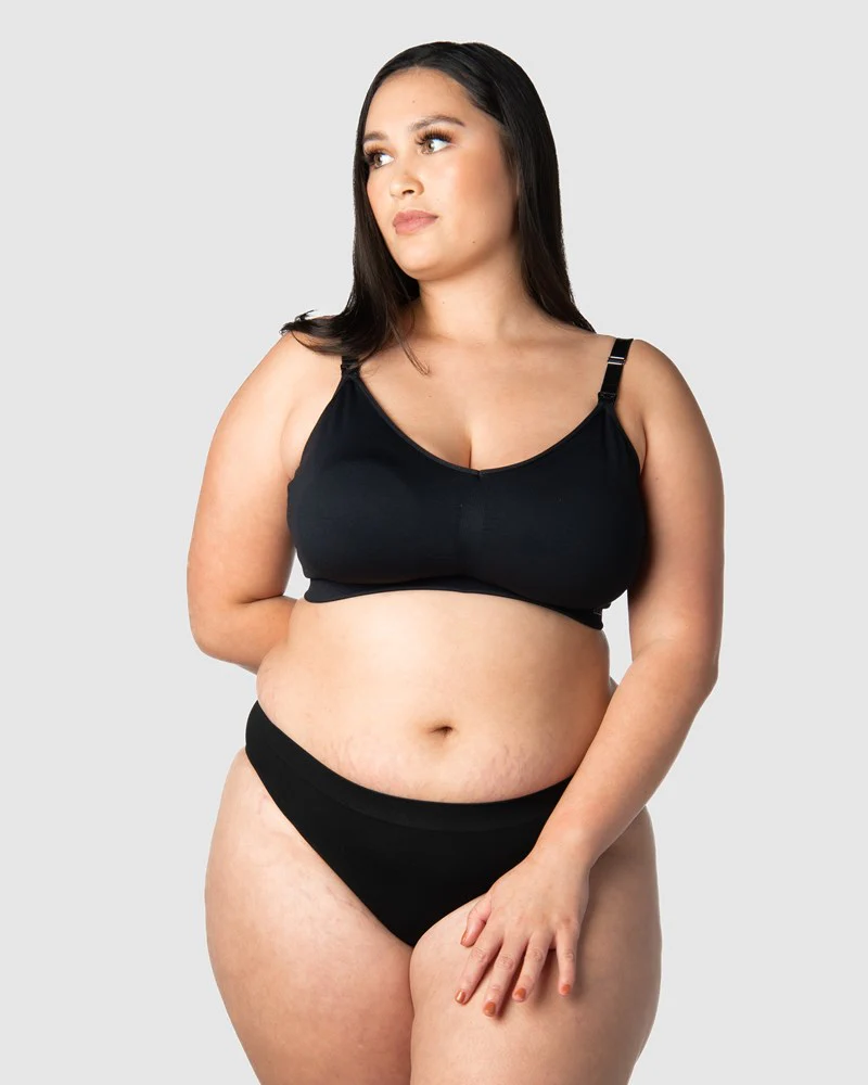 My Necessity Wirefree Nursing Bra - Black Busty - Image 5