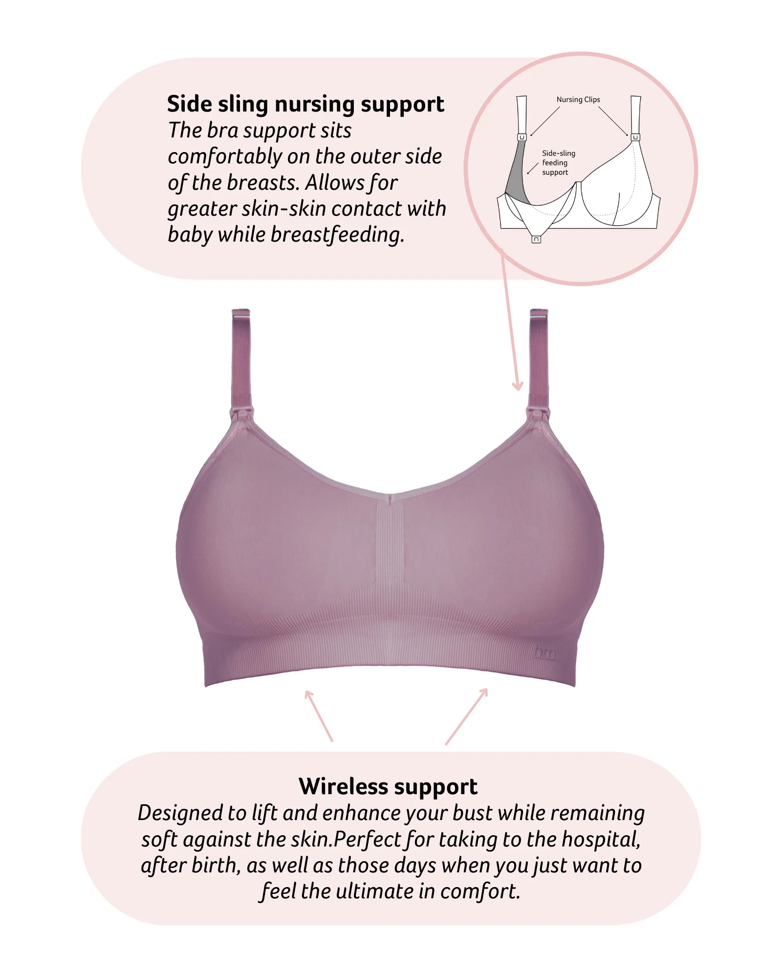 My Necessity FlexFit Nursing Bra - Twilight Busty - Image 4