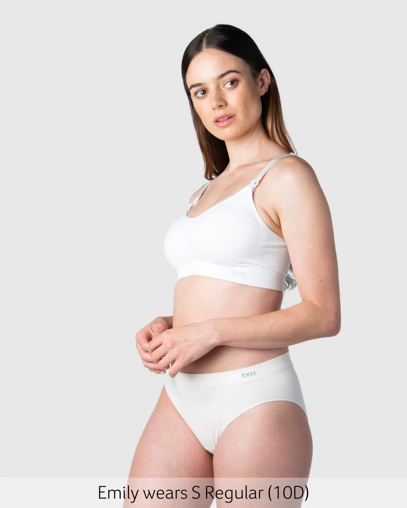 My Necessity FlexFit Nursing Bra - White - Image 6
