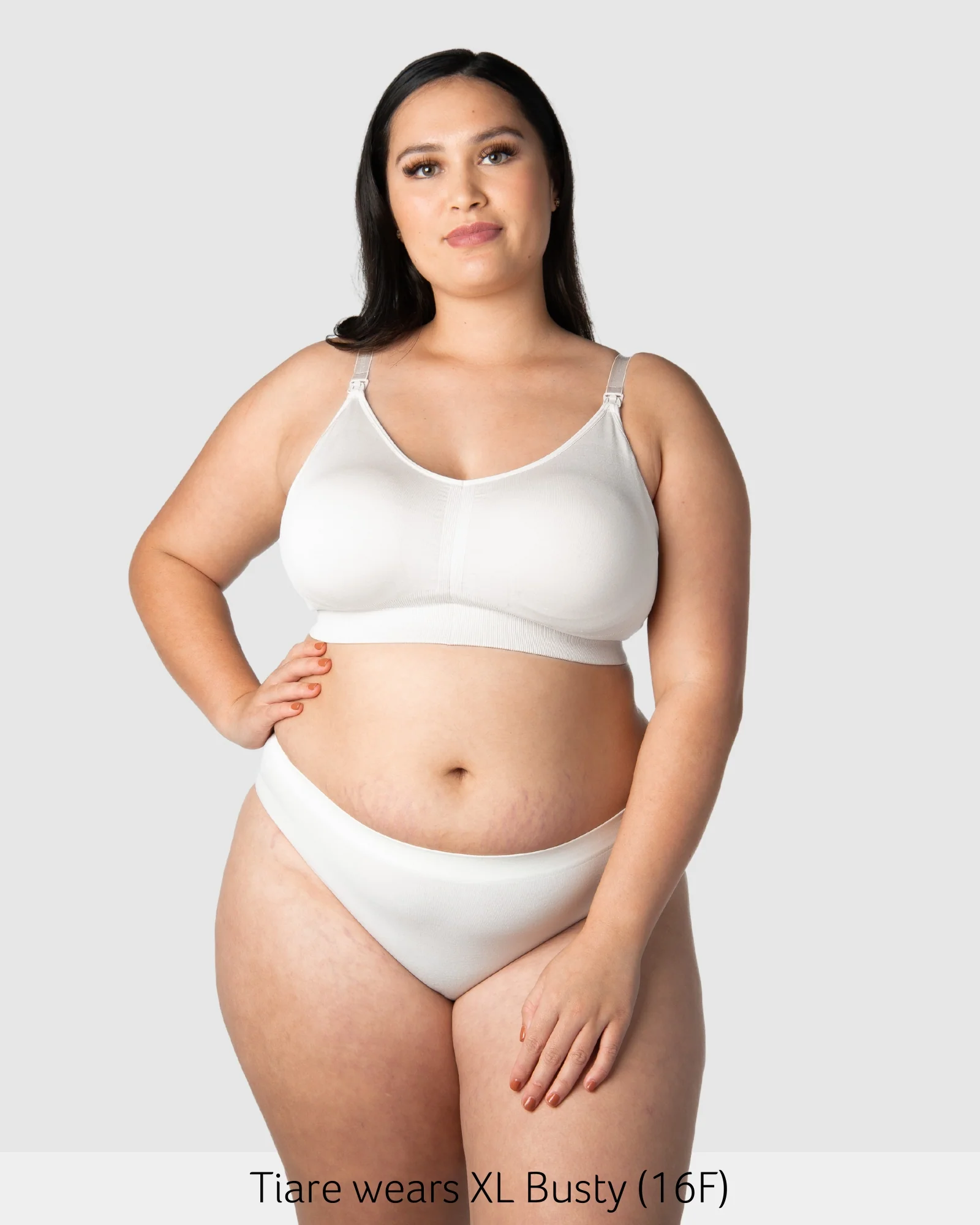My Necessity FlexFit Nursing Bra - White Busty - Image 5