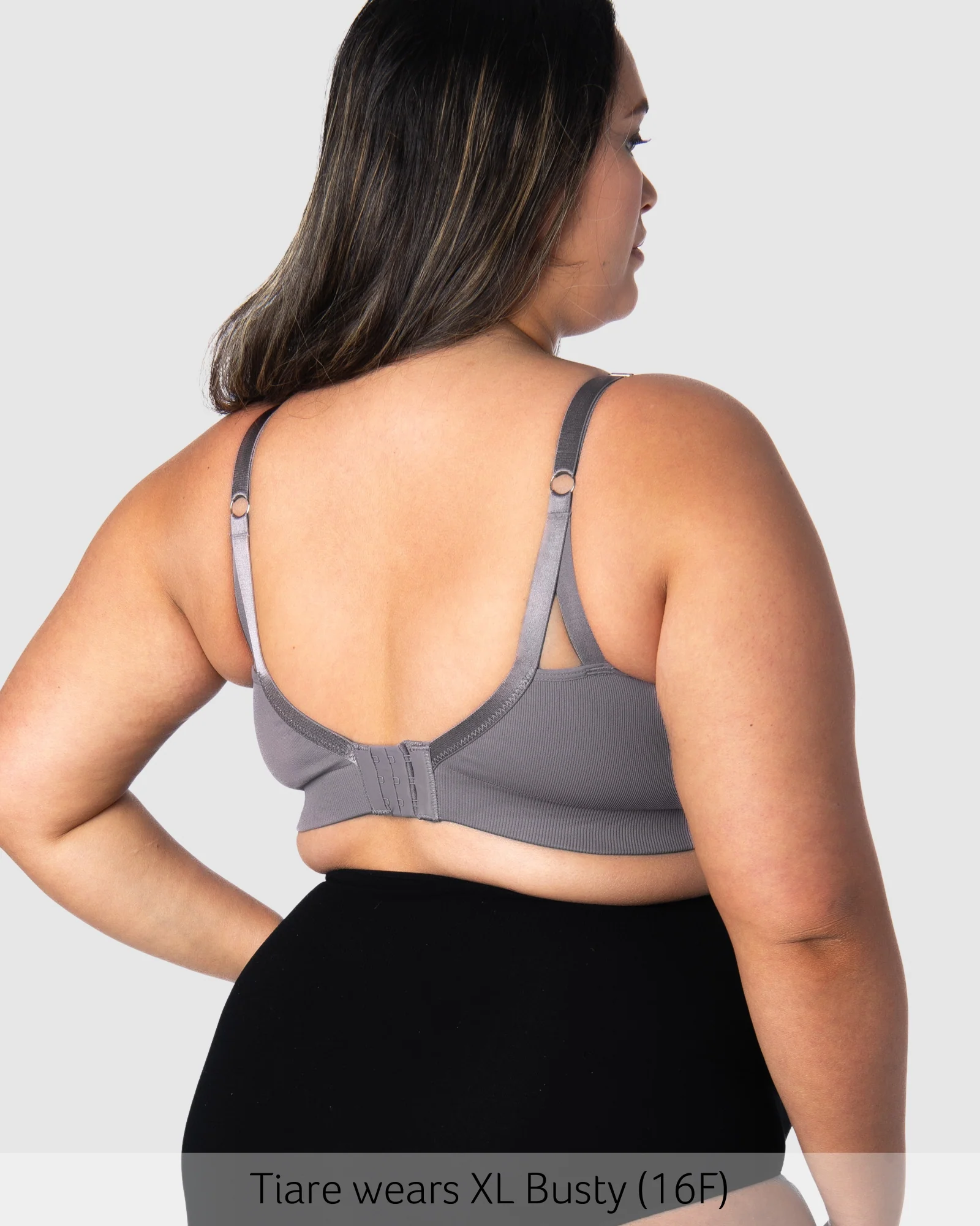 My Necessity Wirefree Nursing Bra - Slate Busty - Image 5