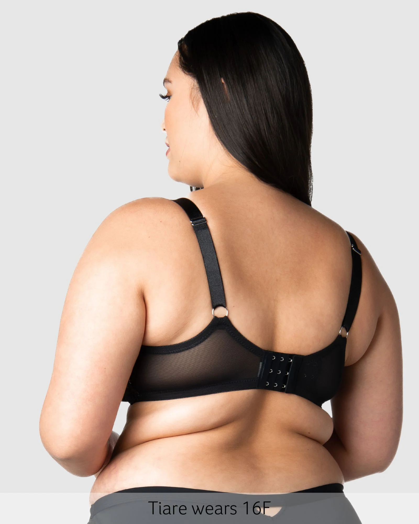 Obsession T-Shirt Nursing Bra - Black - Image 3