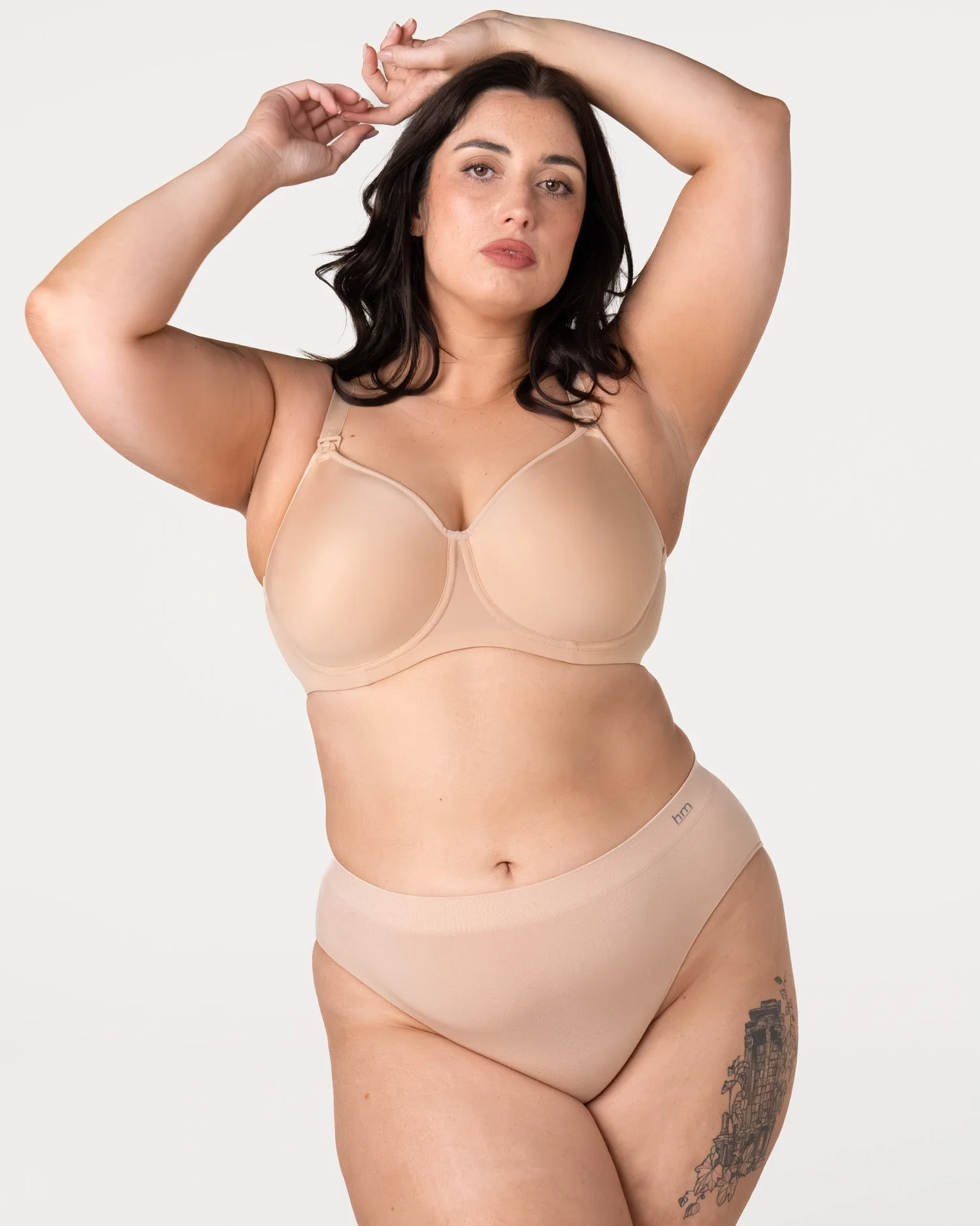 Obsession 2.0 T-Shirt Nursing Bra - Frappe - Image 6