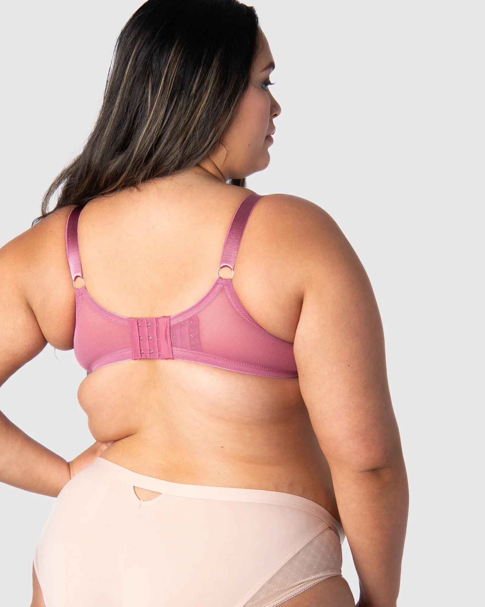 Obsession T-Shirt Nursing Bra - Rose - Image 5