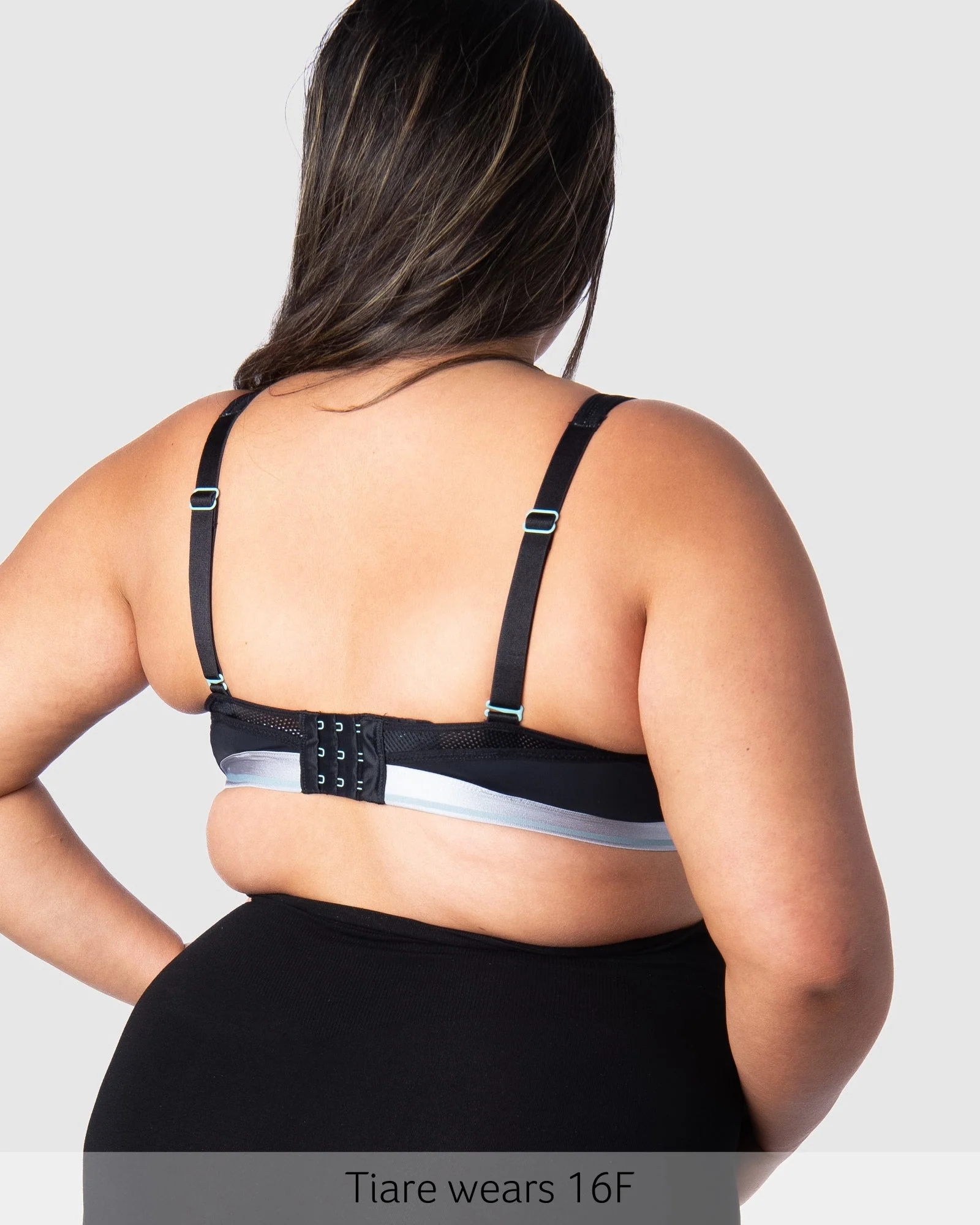 Reactivate Sports Nursing Bra - Black - Image 5
