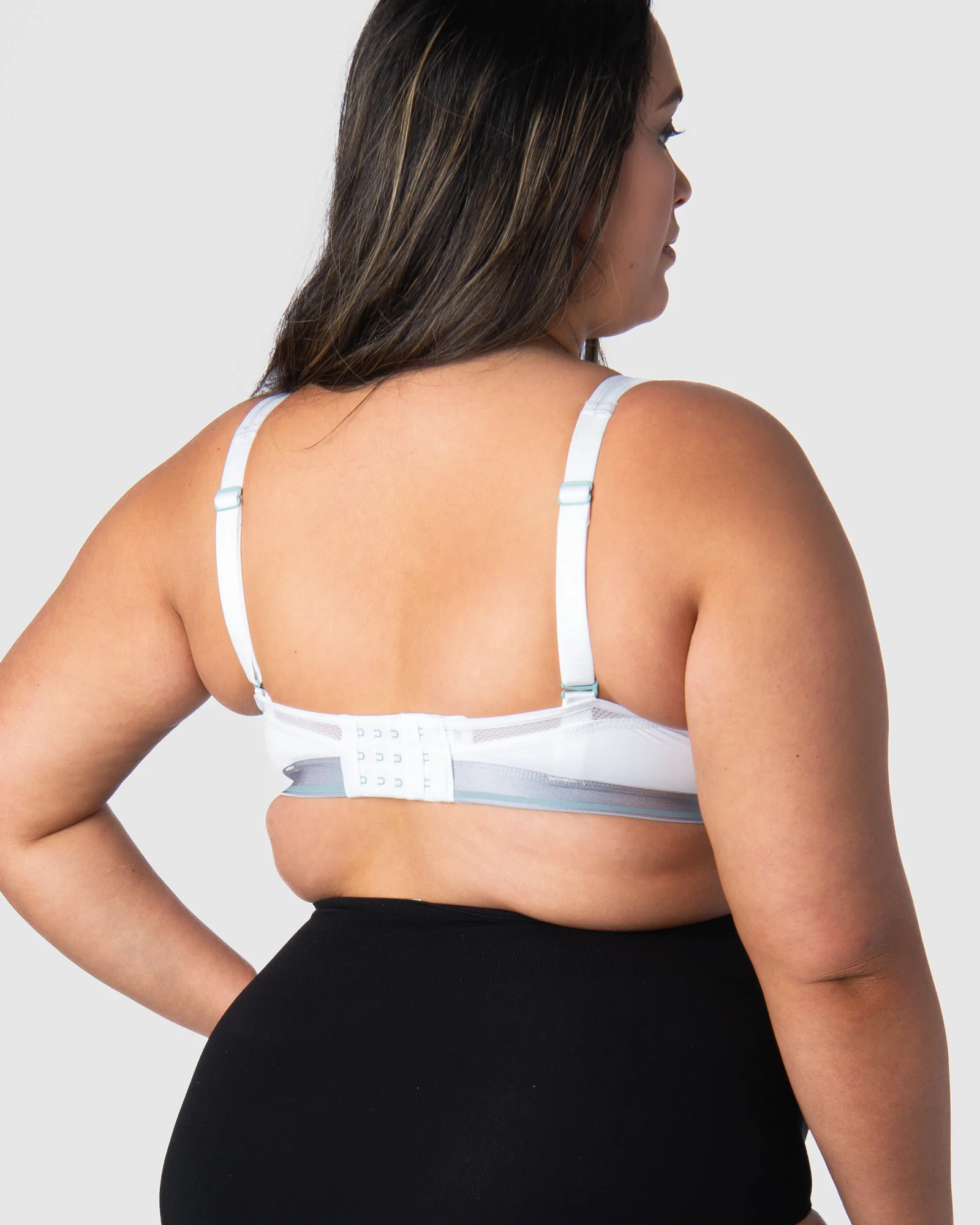 Reactivate Sports Nursing Bra - White - Image 5
