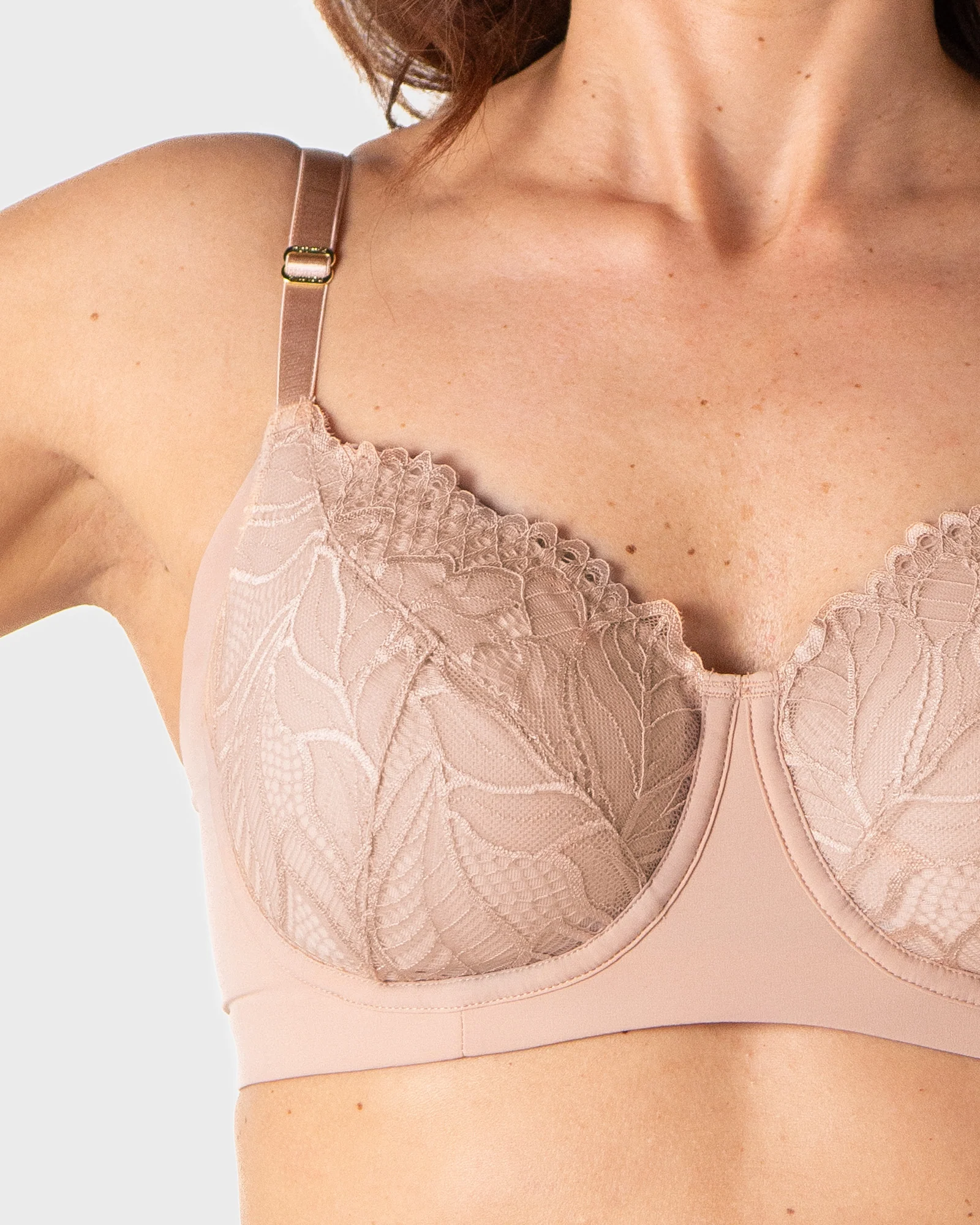 Refined Flexiwire Full Cup Bra - Cashmere - Image 6
