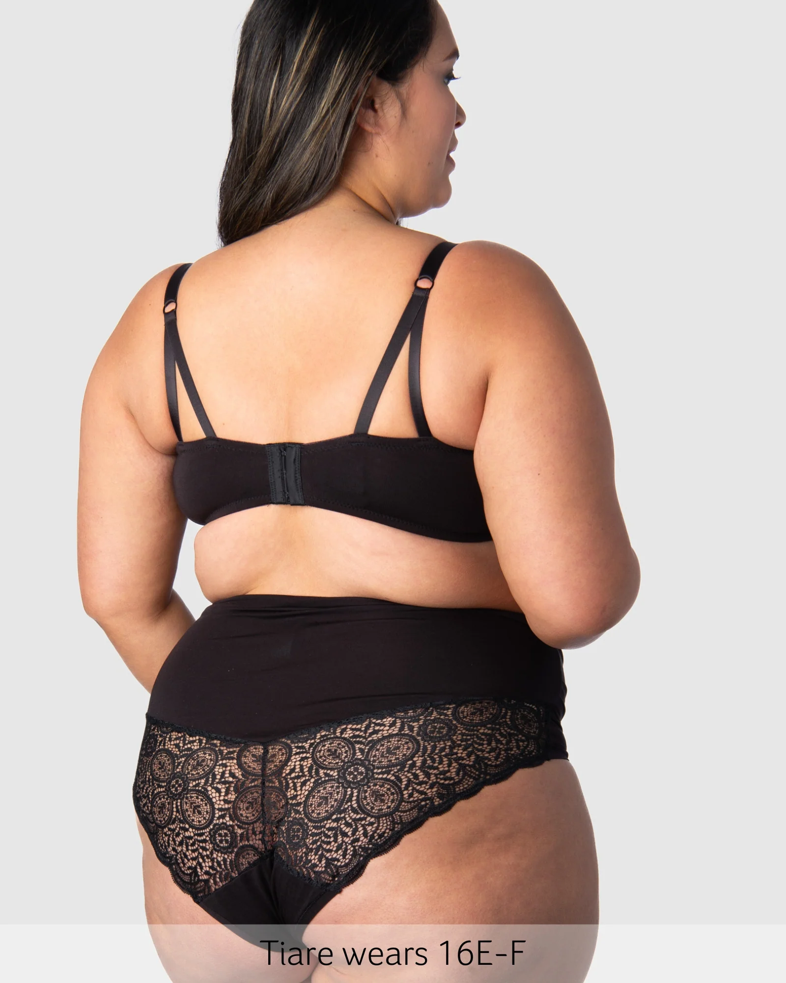 Serenity Bamboo Nursing Bra - Black - Image 7