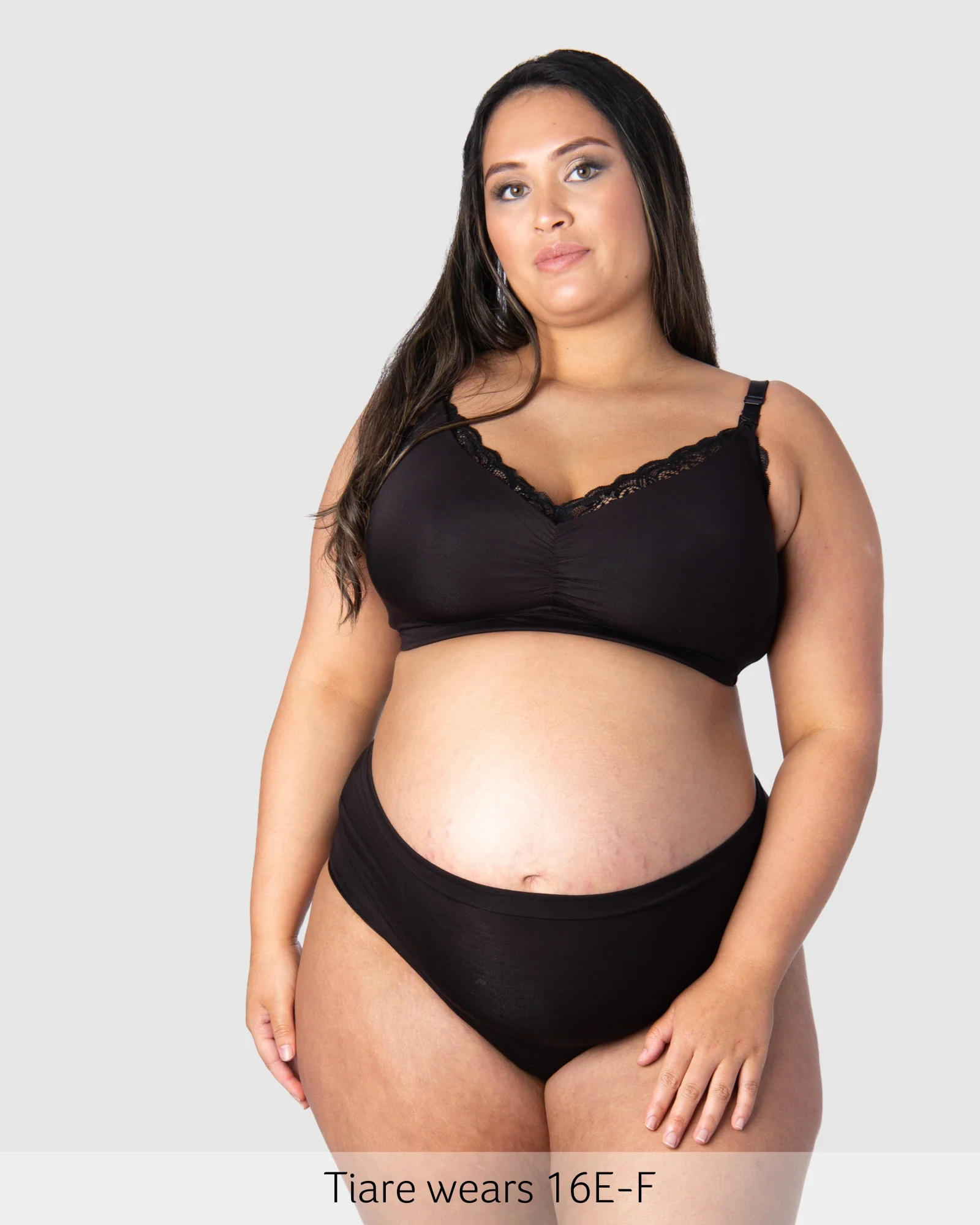 Serenity Bamboo Nursing Bra - Black - Image 8