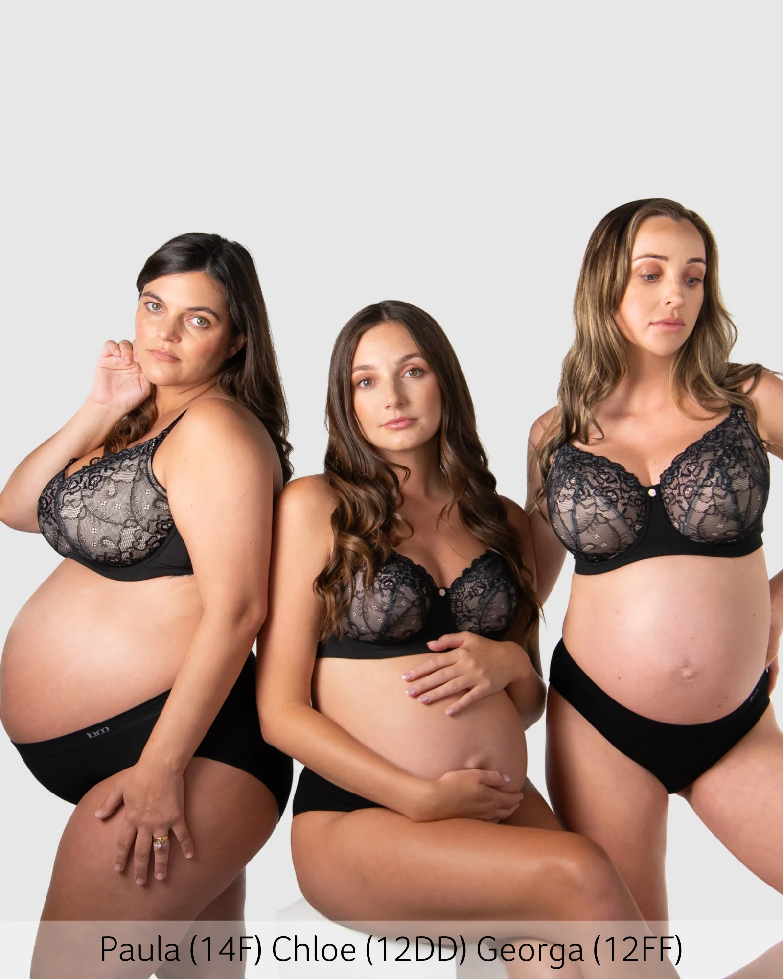 Temptation Full Cup Nursing Bra - Black - Image 9