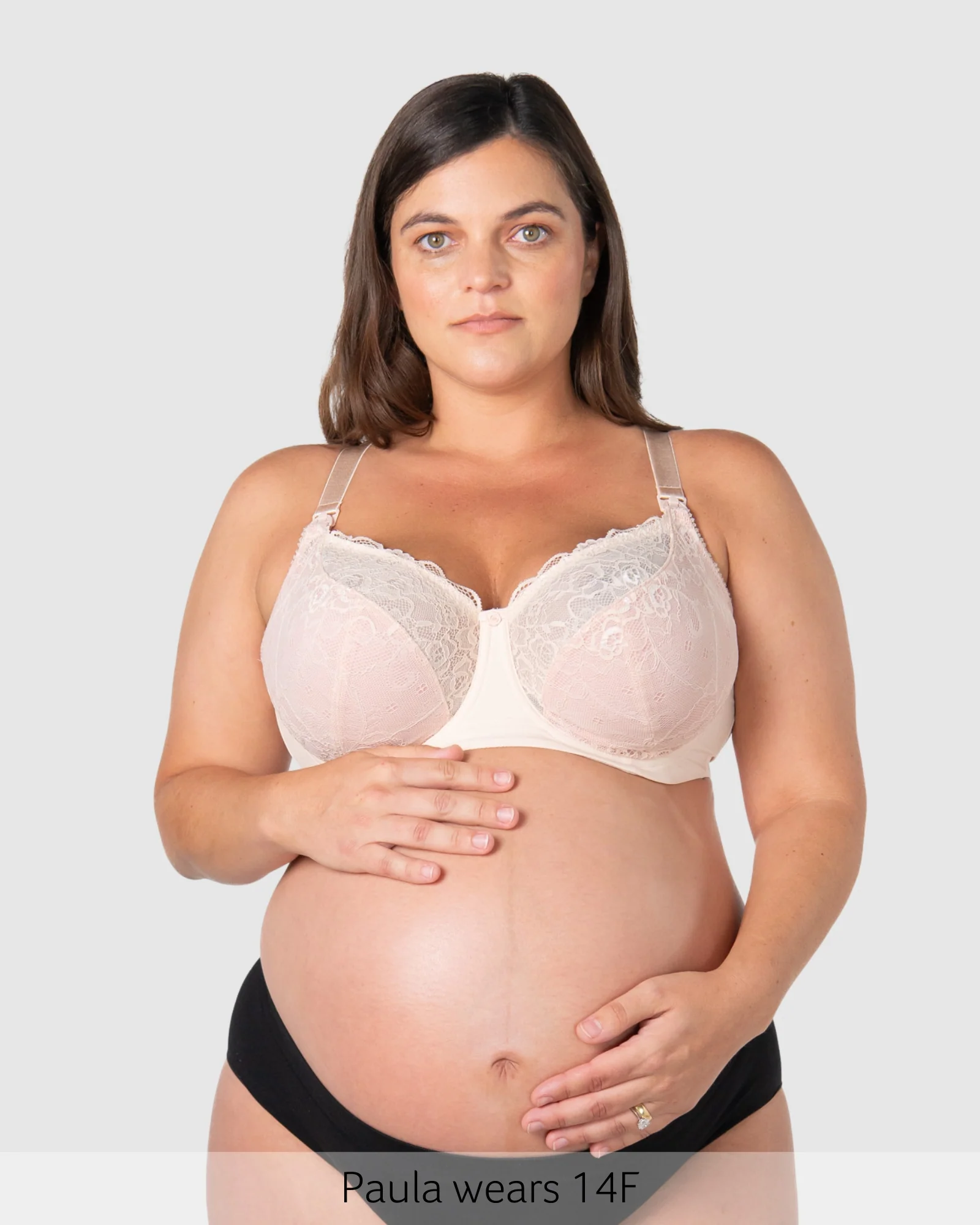 Temptation Full Cup Nursing Bra - Powder - Image 8