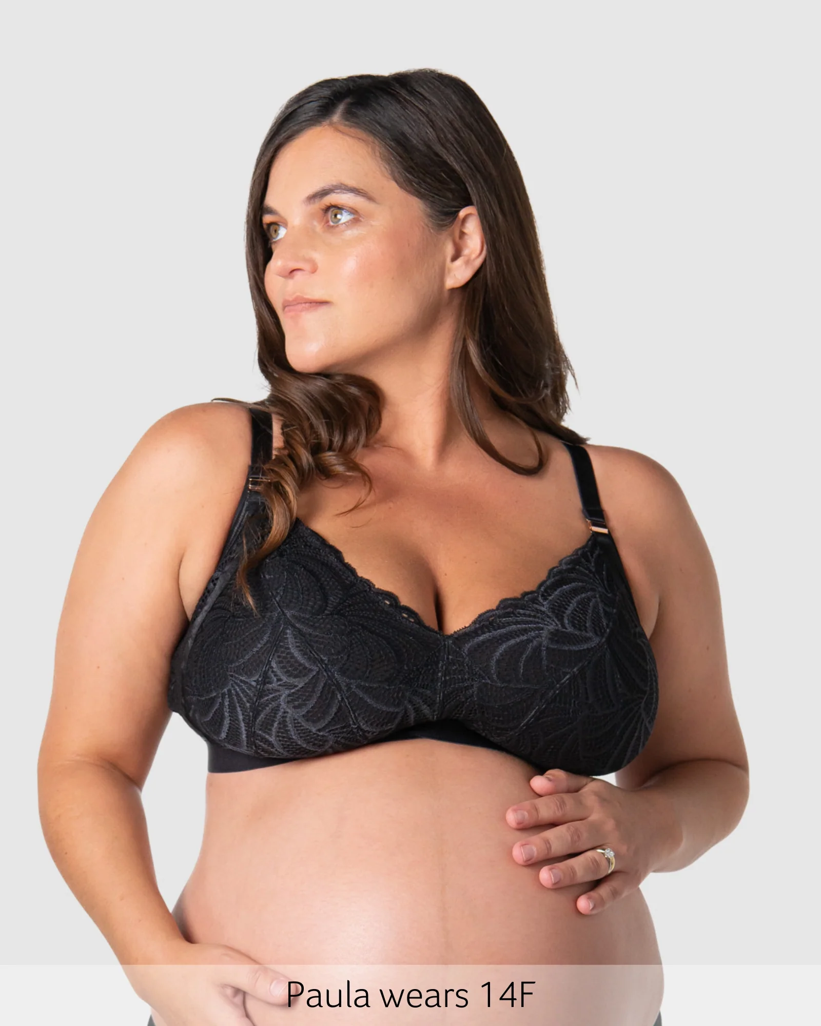Warrior 2.0 FlexFit Nursing Bra - Black - Image 8