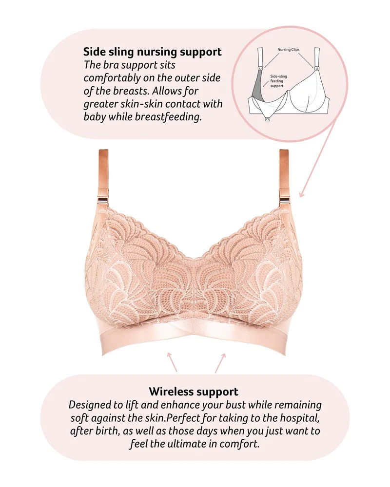 Warrior 2.0 FlexFit Nursing Bra - Bronze - Image 4