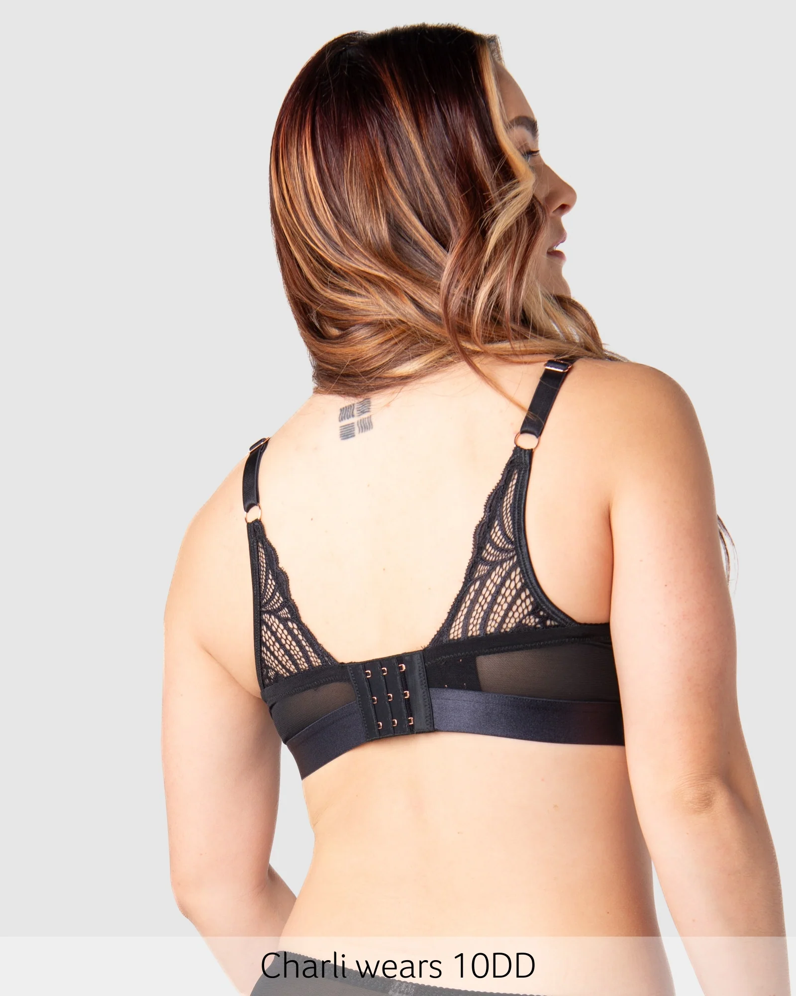 Warrior Plunge 2.0 Nursing Bra - Black - Image 6