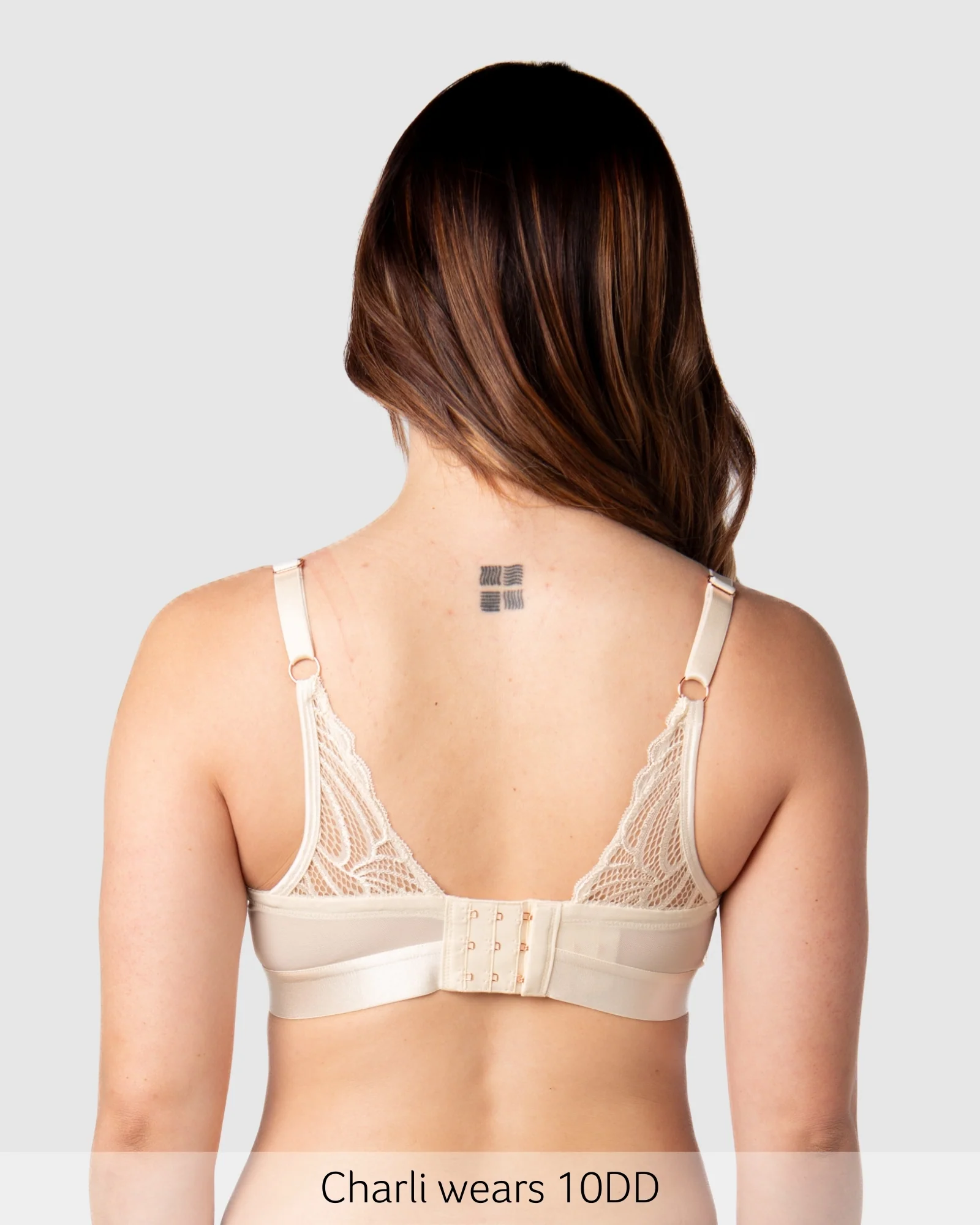 Warrior Plunge 2.0 Nursing Bra - Ivory - Image 6