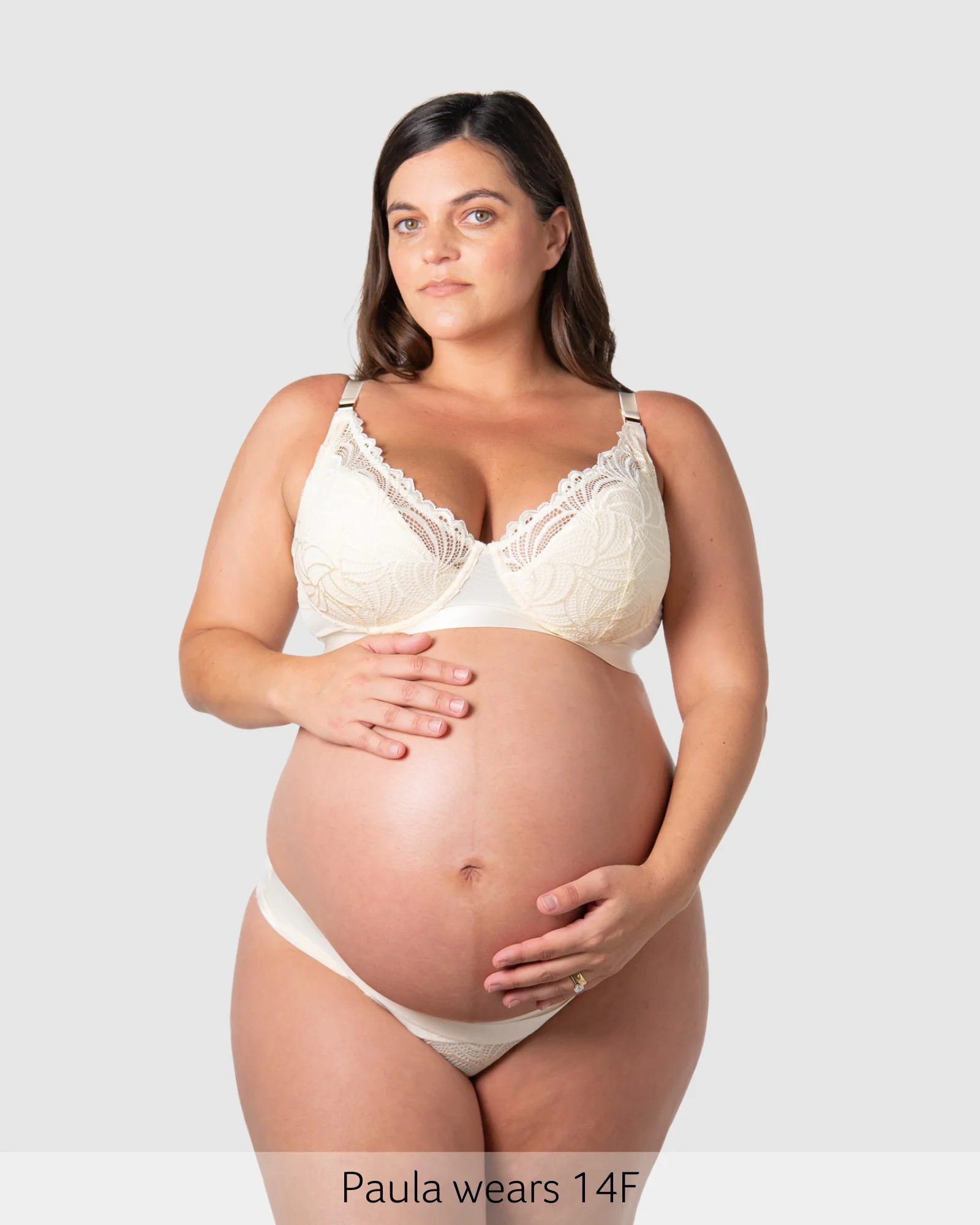 Warrior Plunge 2.0 Nursing Bra - Ivory - Image 7