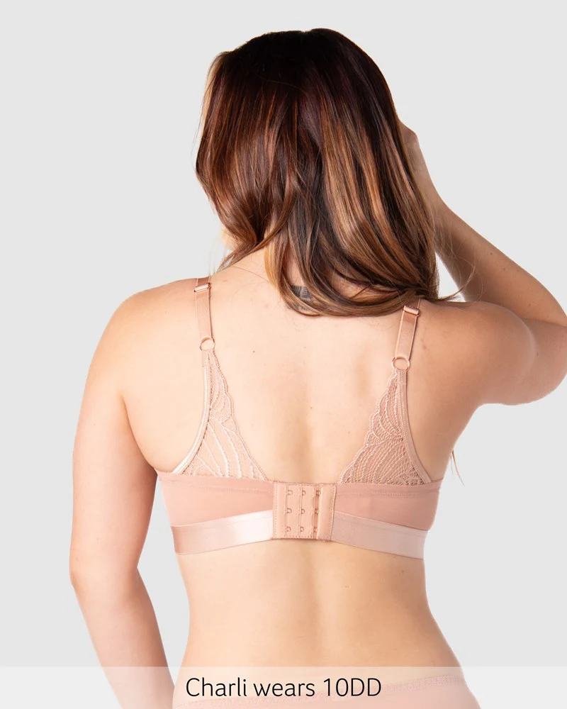Warrior 2.0 Plunge Nursing Bra - Bronze - Image 4